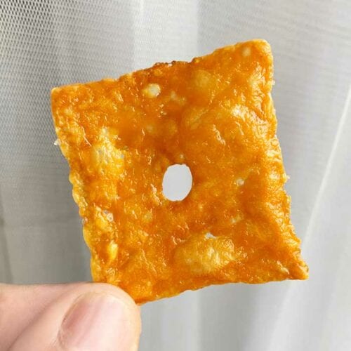 Crispy Cheddar Crisps "CheezIt Copycat" Keto Cheese Chips Recipe