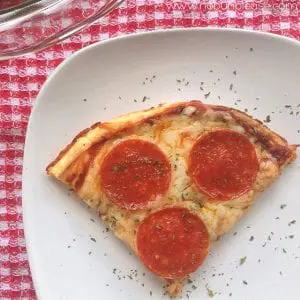 Low Carb Pizza Recipe