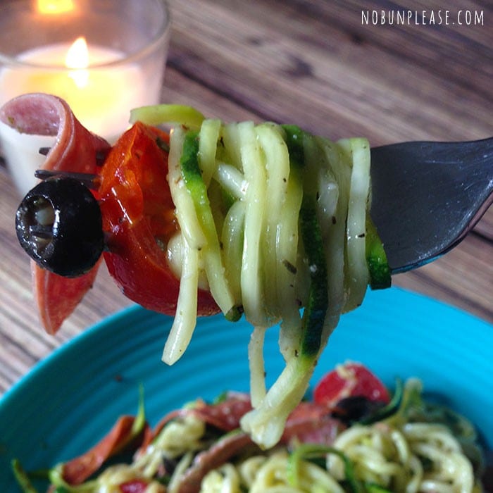 Low Carb Pasta Salad