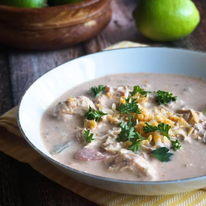 Fiesta Lime Chicken Chowder 1