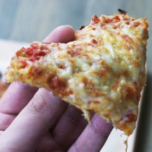 Chicken Crust Pizza Recipe