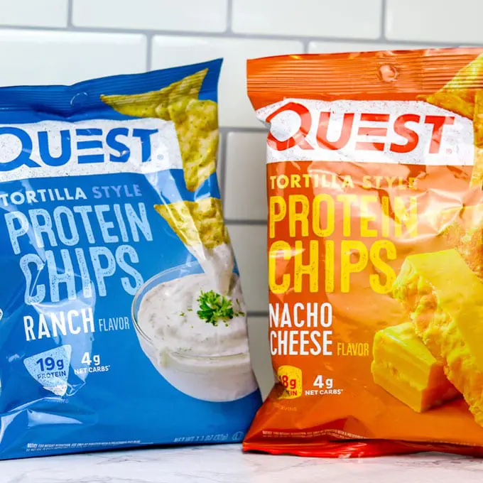 Review: Quest Tortilla Chips - Nacho Cheese & Ranch Flavors