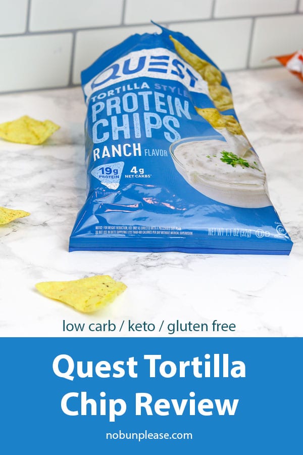 Review Quest Tortilla Chips Nacho Cheese & Ranch Flavors