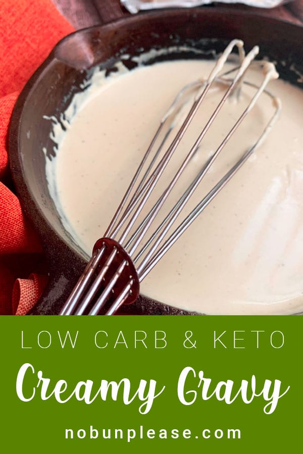 Easy Creamy Keto Gravy Recipe Easy + 4 Simple Ingredients