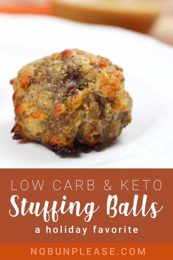 Keto Stuffing Balls - Perfect For The Holidays!