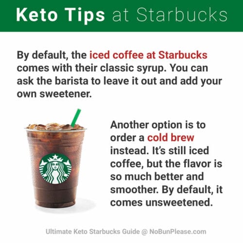 Keto Starbucks Drinks & Meals (Includes Full Macros)