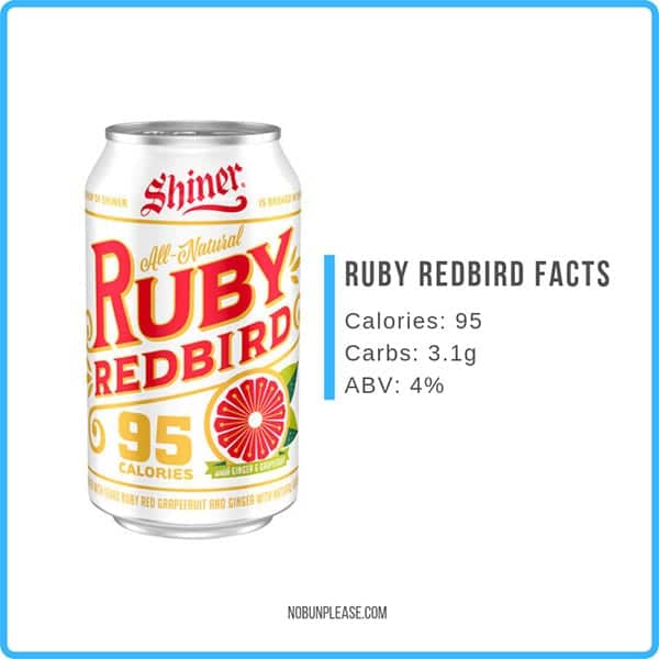 Shiner Ruby Redbird Nutrition