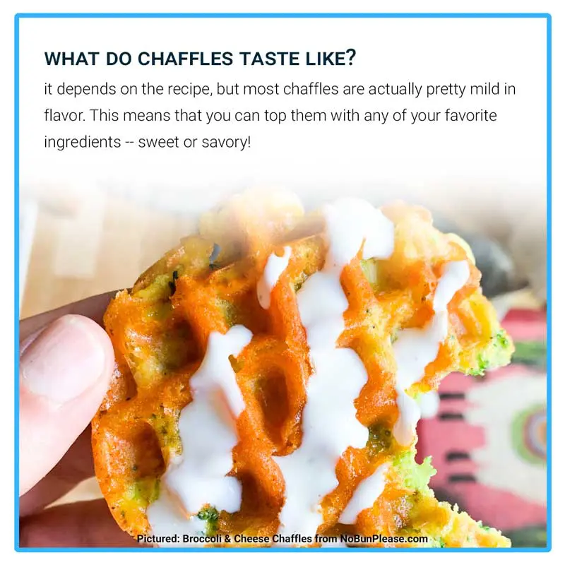 What Do Chaffles Taste Like?