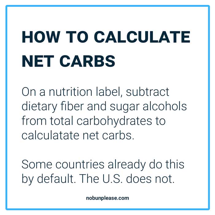 How To Calculate Net Carbs