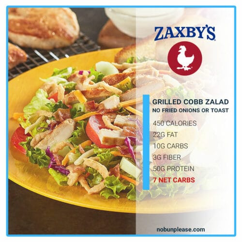 Keto at Zaxby's What to Order + Full Macro Breakdown No Bun Please