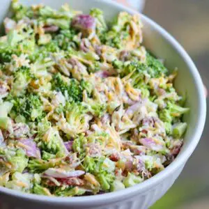 Keto Broccoli Salad With Bacon