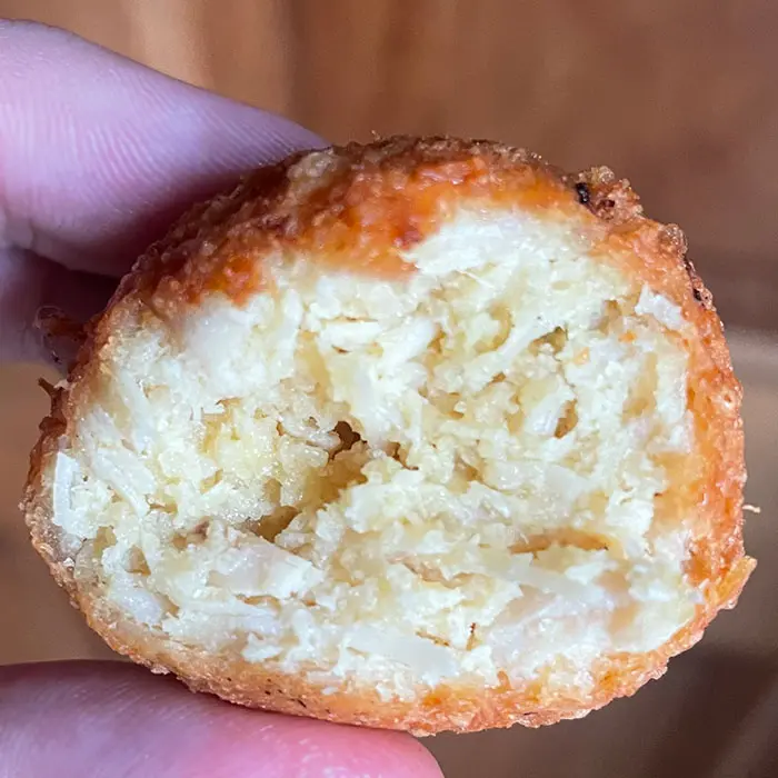 Keto Chicken Nugget Inside