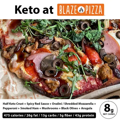 Keto Blaze Pizza