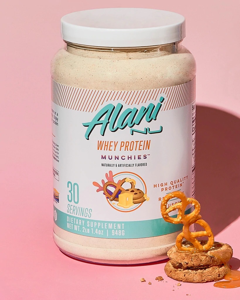 Alani Nu Whey Protein Munchies Flavor