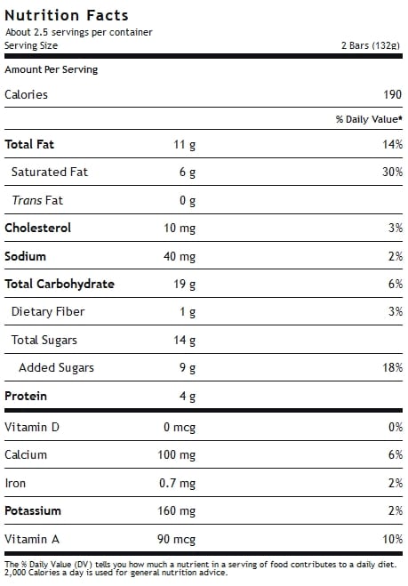Skinny Cow Ice Cream Nutritional Information