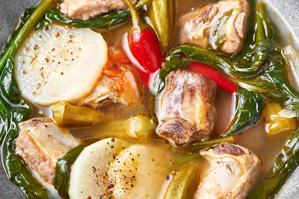 Pork Sinigang Close Up