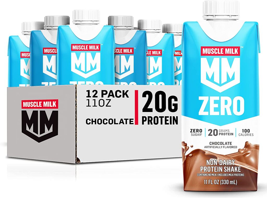Pack Of Muscle Milk Light Or Muscle Milk Zero Protein Shake