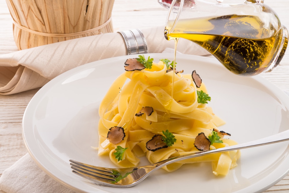Pasta With Truffle Oil