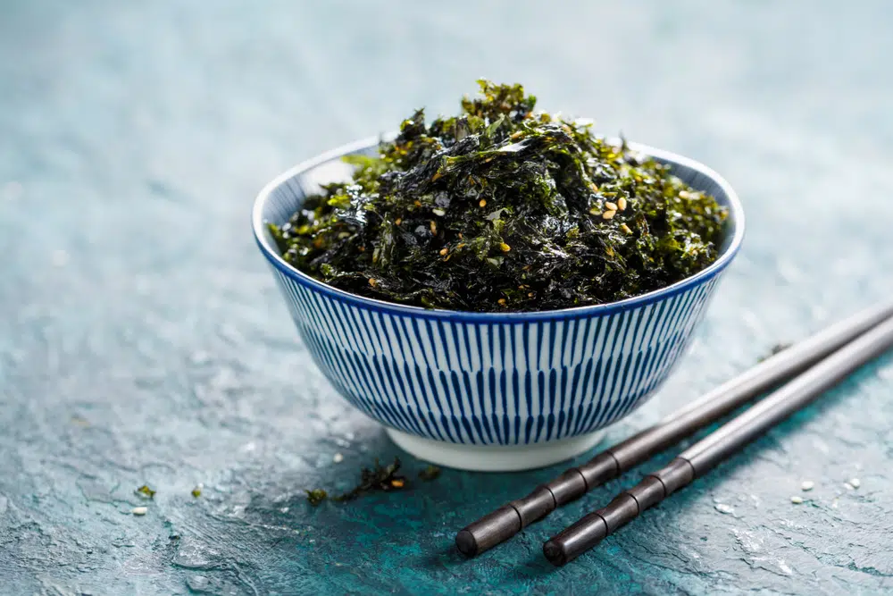 Crispy Nori Seaweed With Sesame And Sea Salt