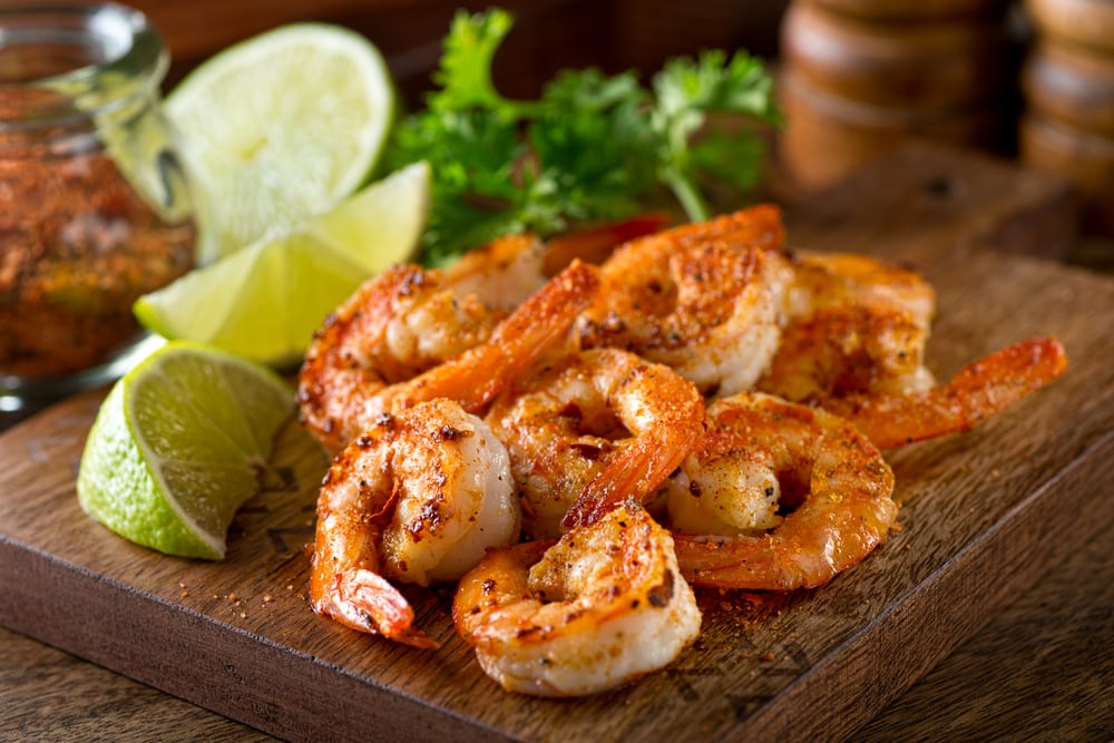 Delicious Sauteed Shrimp With Cajun Seasoning And Lime