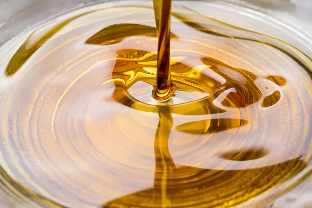 A Close Up Of Sesame Oil